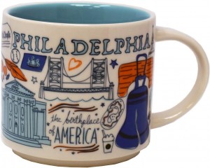 Blue Starbucks Been There Series Philadelphia Ceramic Mug, 14 Oz | 3408169-AH