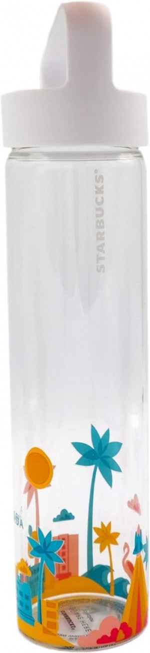 Clear Starbucks You Are Here Collection Water Bottle - Florida, 18.5 Fl Oz | 7208954-HZ