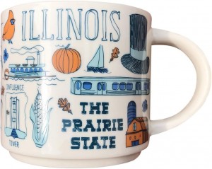 Coffee Starbucks Been There Series Collectible Coffee Mug (Illinois),14 Ounce | 3165208-VQ