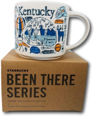 Coffee Starbucks Kentucky Coffee Mug Been There Series Across The Globe Collection,14 Ounce | 3784015-WK