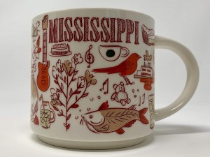 Coffee Starbucks Mississippi Been There Series Across The Globe Collection Ceramic Coffee Mug | 9521073-BQ