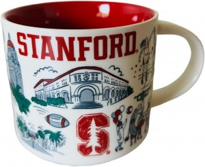 Coffee / Red Starbucks Stanford University Been There Series Campus Collection Coffee Mug 14 Oz, Red | 4687051-GD