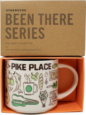 Green Starbucks Been There Series - Pike Place Market Mug, 14 Fl Oz | 0354892-ZW