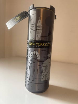 Grey Starbucks New York City Stainless Steel Tumbler, 16 Oz | 8073561-OC