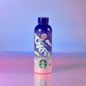 Grey Starbucks Off to Space Stainless Steel Bottle 26oz | 7149365-AQ