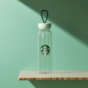 Mint Starbucks Siren Mint Lid Plastic Water Bottle 18oz | 3019267-LD