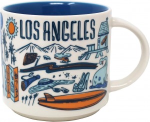 Multicolor Starbucks Been There Series Los Angeles Ceramic Mug, 14 Oz | 2860974-EJ