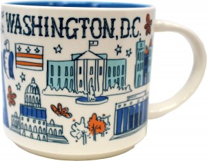 Multicolor Starbucks Coffee 2018, Been There Series, Washington Dc Mug, 14-ounce With Gift Box | 6135942-VY