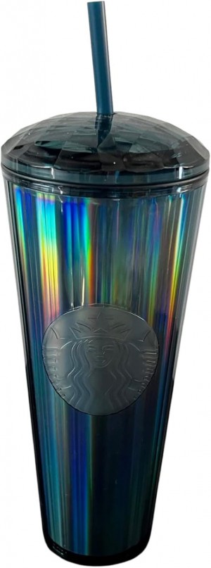 Multicolor Starbucks Fall 2022 Ocean Kaleidoscope Dome 24oz Venti Tumbler With Straw | 0958674-JE