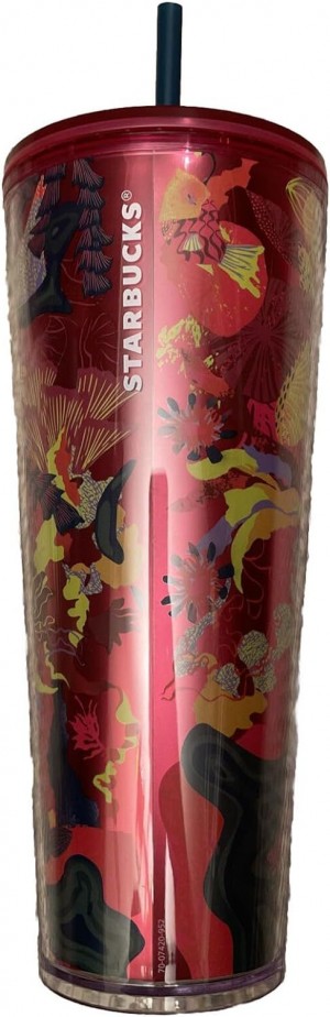 Multicolor Starbucks Fall 2023 Ocean & Forest Tumbler 24oz | 6240879-MQ