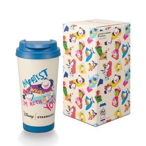 Multicolor Starbucks Happiest With You Mickey & Minnie 16oz Tumbler | 3715062-RT