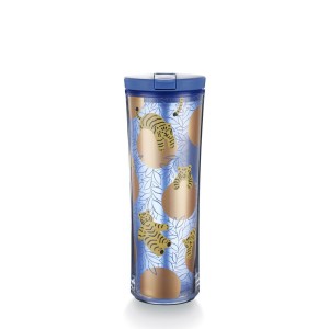 Multicolor Starbucks Plastic Playful Tiger Tumbler 20oz | 8561234-TX