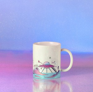 Multicolor Starbucks UFO Landing on Earth 16oz Mug | 2873149-MW