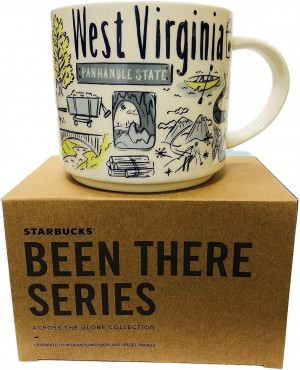 Multicolor Starbucks West Virginia Been There Series Across The Globe Collection Ceramic Coffee Mug 14 Oz | 7498265-JH