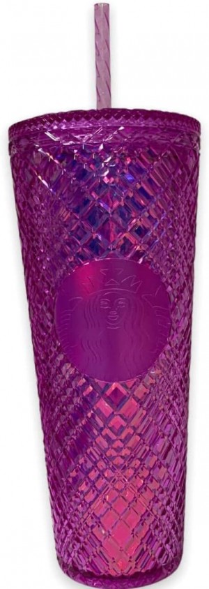 Purple Starbucks Jeweled Purple Taffy 2023 Valentine'S Day Tumbler Venti 24 Oz | 7263094-KS