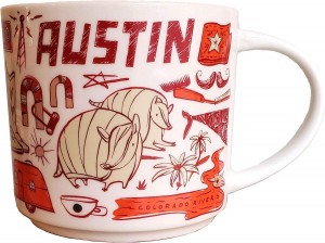 Yellow / Orange Starbucks Austin Coffee Mug - Been There Series | 1726584-HQ