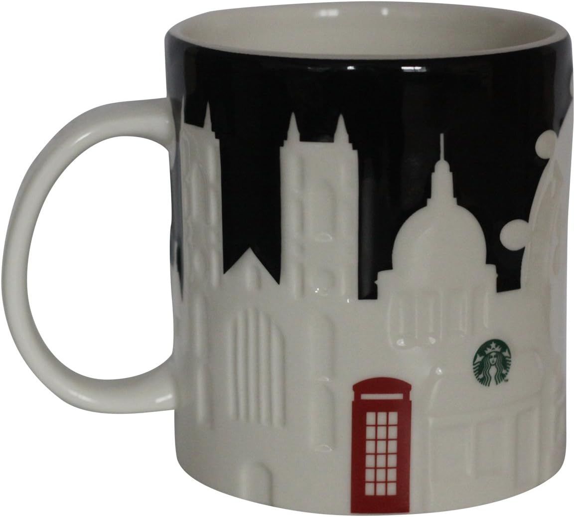 Black Starbucks London Relief Mug City Collection | 7509683-SH