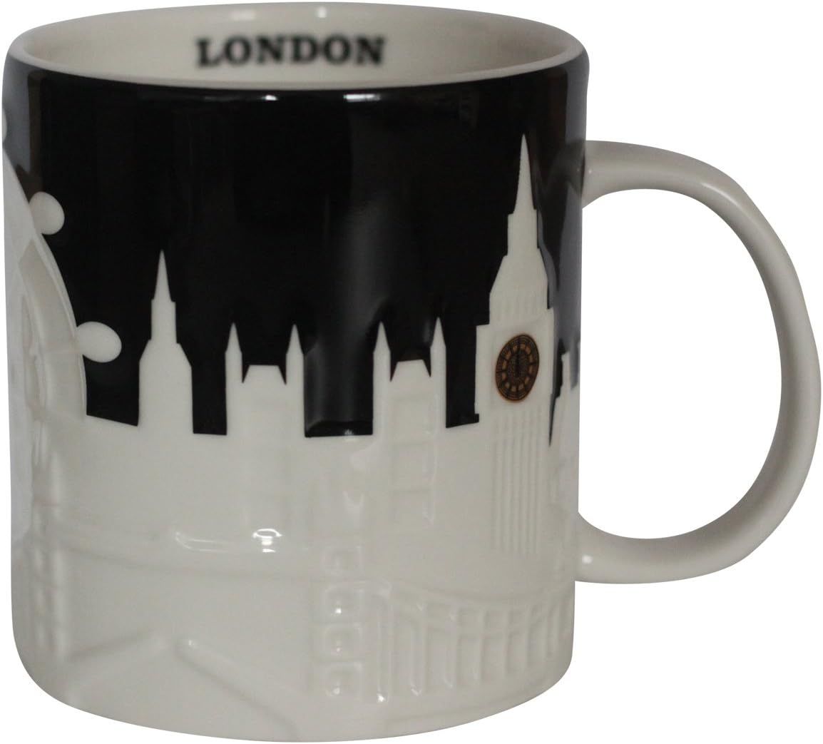 Black Starbucks London Relief Mug City Collection | 7509683-SH