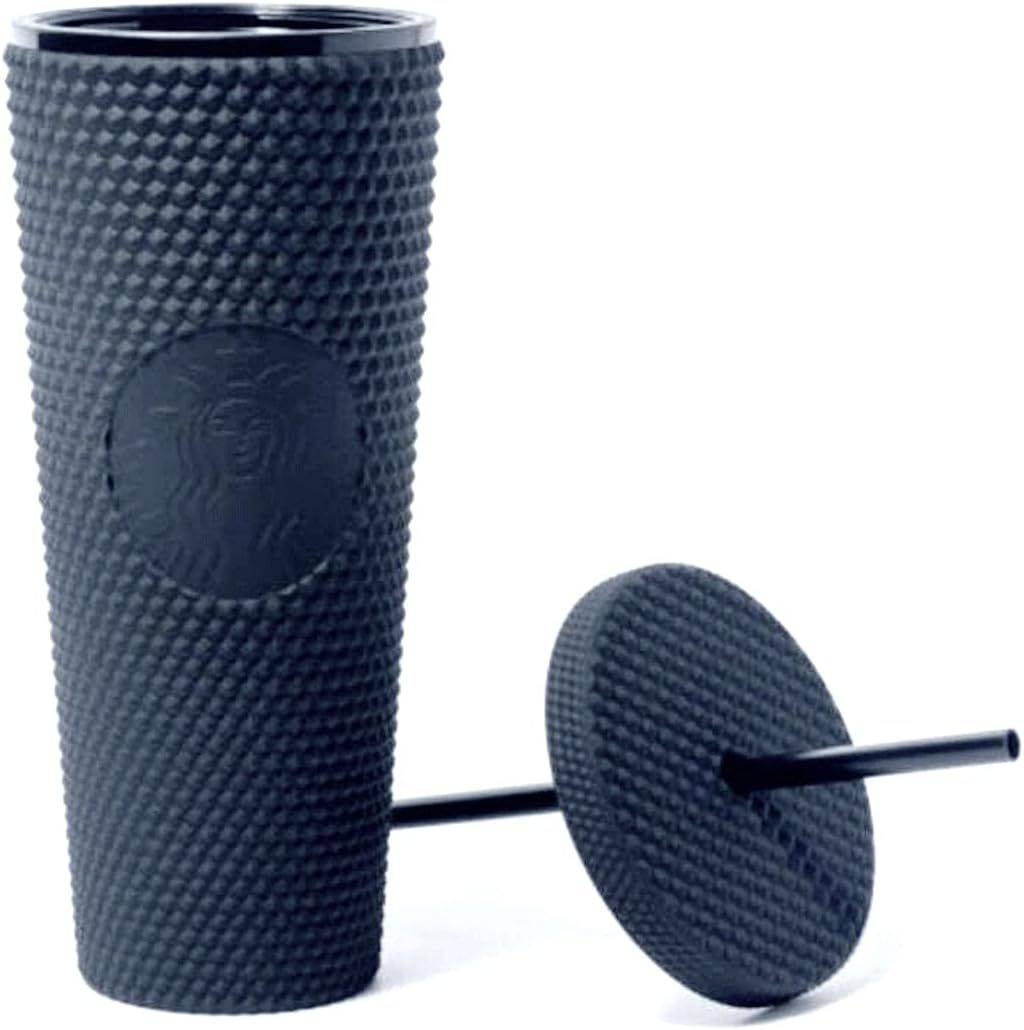 Black Starbucks Plastic 2021 Black Matte Studded Venti Tumbler, 24 Oz | 0651794-TR