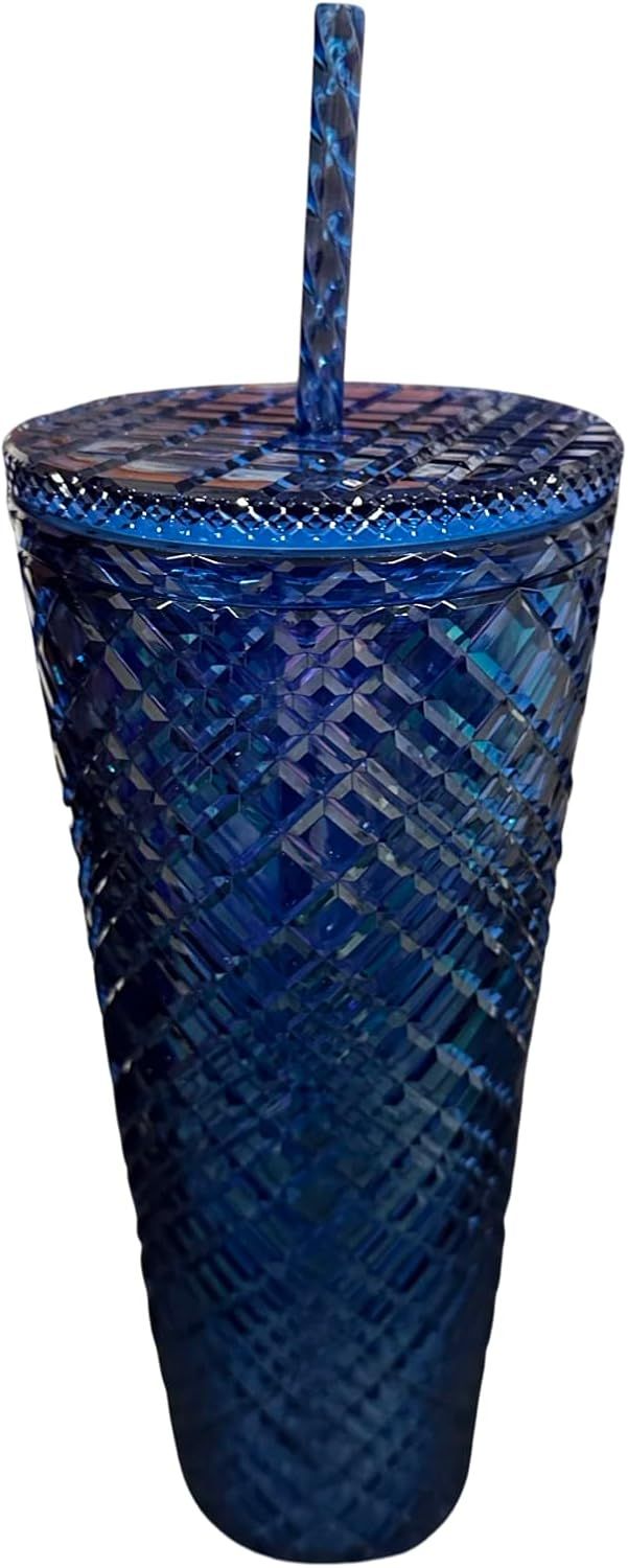 Blue Starbucks 2022 Holiday Jewel Venti 24oz Tumbler With Straw | 1264587-CU