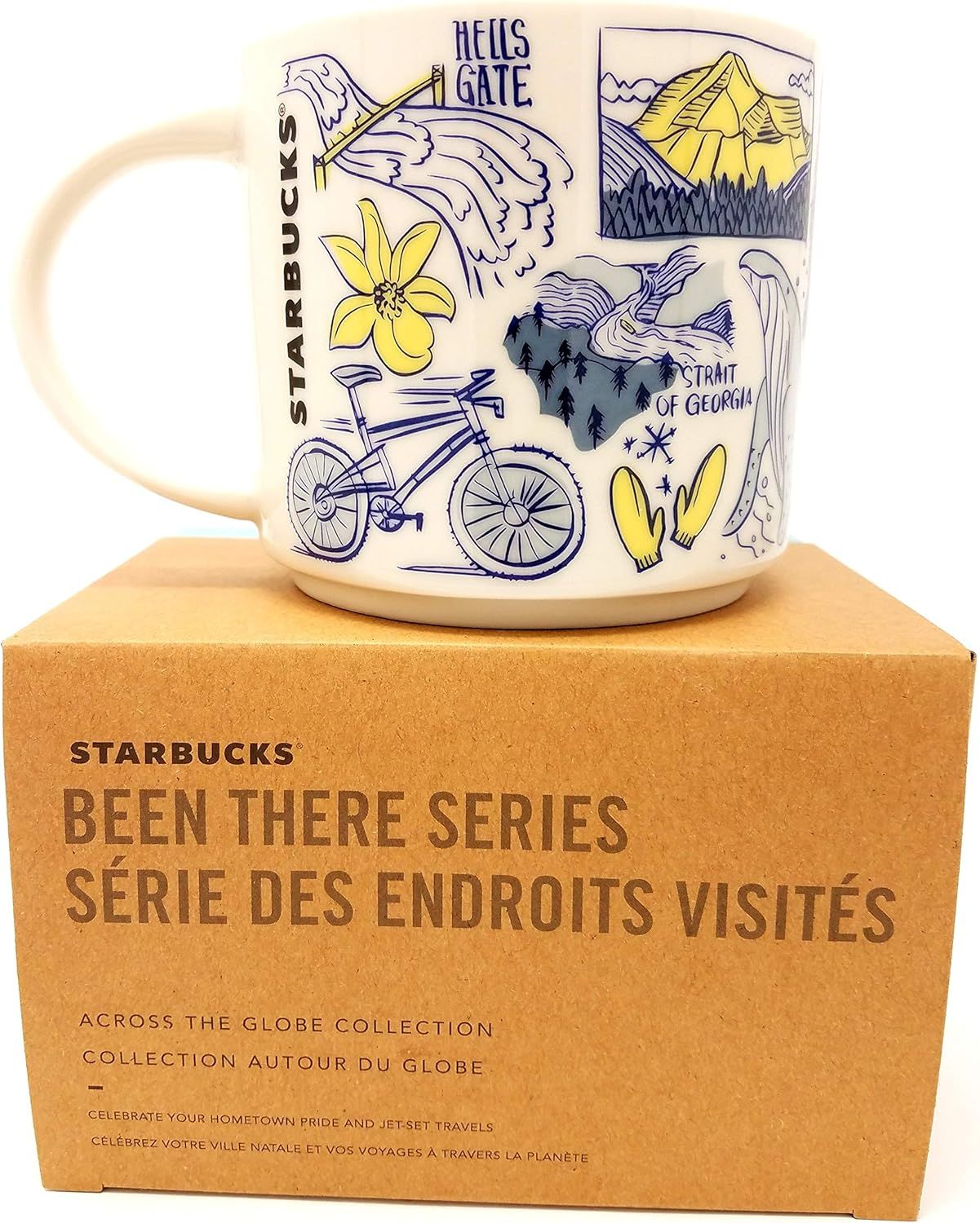 Blue Starbucks British Columbia Been There Series Collection 14oz Mug | 5243970-NG