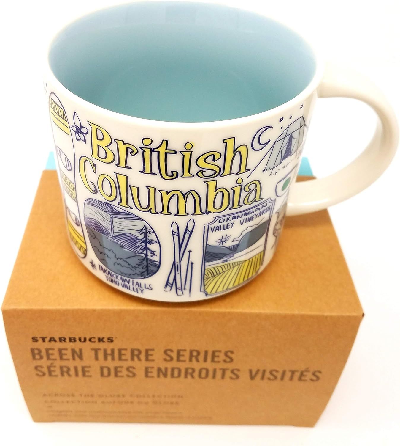 Blue Starbucks British Columbia Been There Series Collection 14oz Mug | 5243970-NG