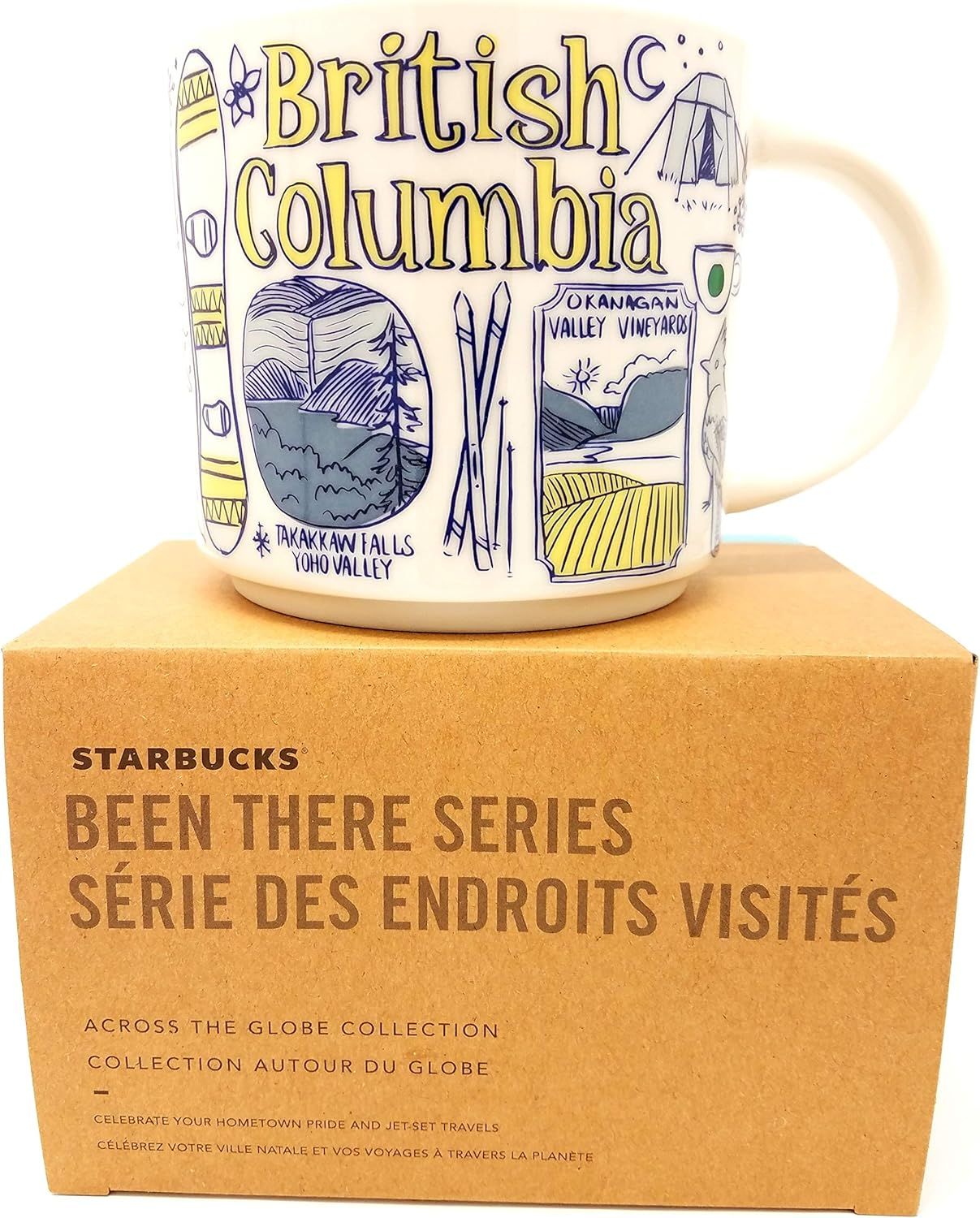 Blue Starbucks British Columbia Been There Series Collection 14oz Mug | 5243970-NG