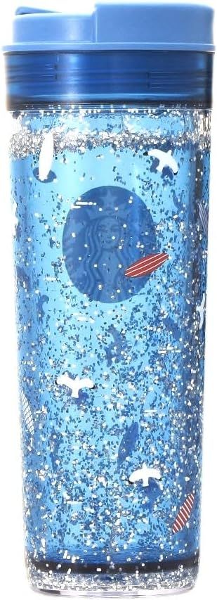 Blue Starbucks Japan Water Intumbler Seaside 473ml/15.9oz, Blue | 9432075-PQ