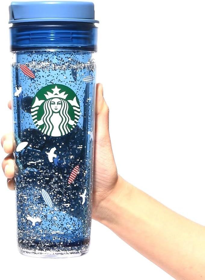 Blue Starbucks Japan Water Intumbler Seaside 473ml/15.9oz, Blue | 9432075-PQ