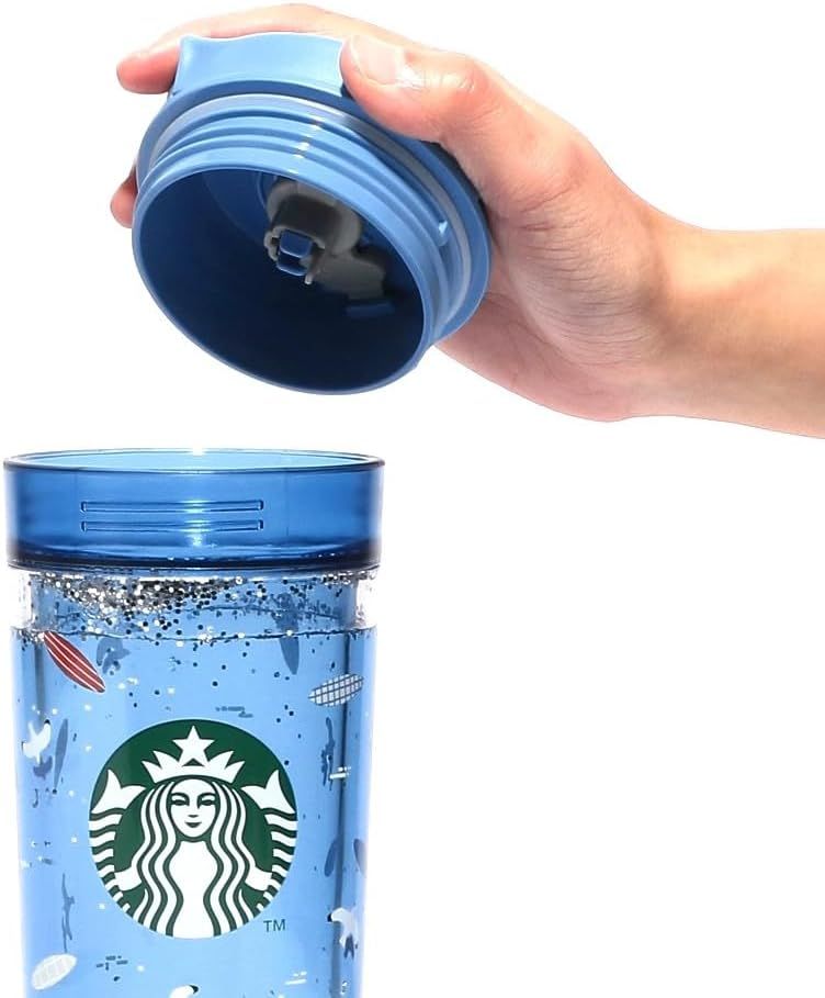 Blue Starbucks Japan Water Intumbler Seaside 473ml/15.9oz, Blue | 9432075-PQ