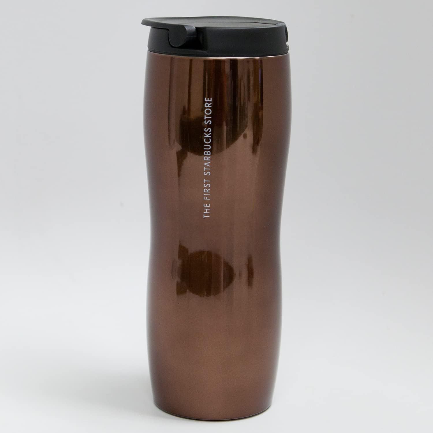 Brown Starbucks The First Store Pike Place Stainless-steel Tumbler (16 Oz, Brown) | 8796231-OX