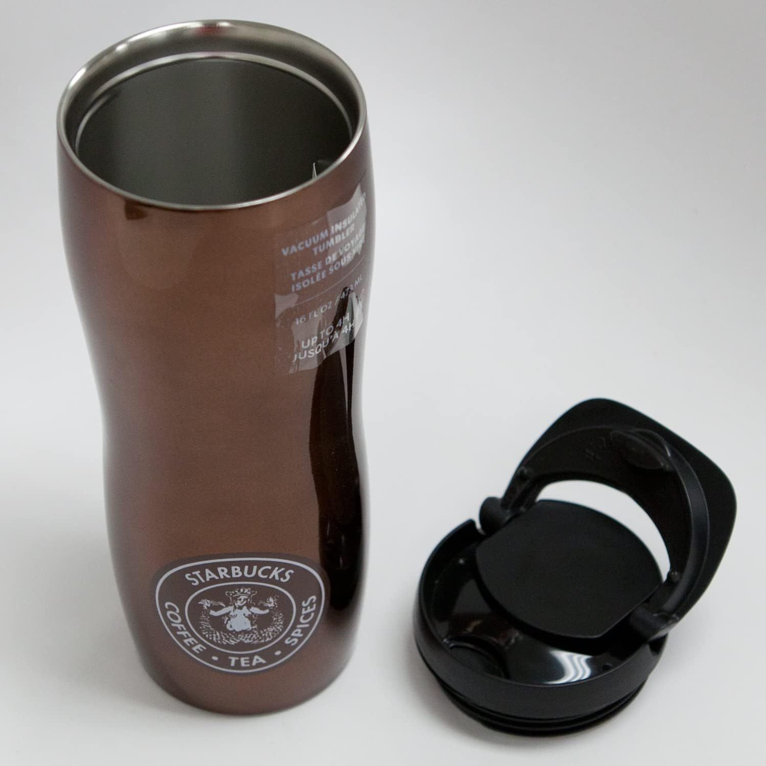 Brown Starbucks The First Store Pike Place Stainless-steel Tumbler (16 Oz, Brown) | 8796231-OX