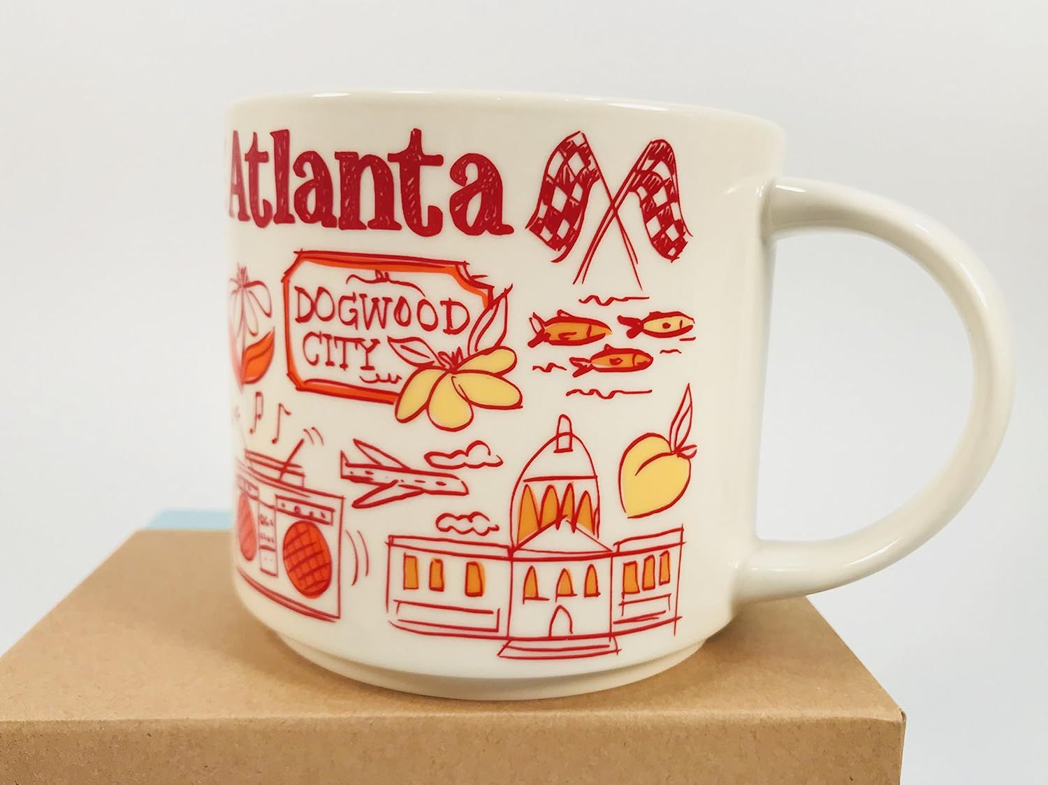 Coffee Starbucks Atlanta Coffee Mug Been There Series Across The Globe Collection | 2185439-XQ