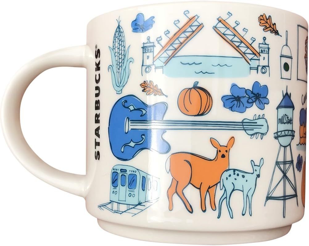 Coffee Starbucks Been There Series Collectible Coffee Mug (Illinois),14 Ounce | 3165208-VQ