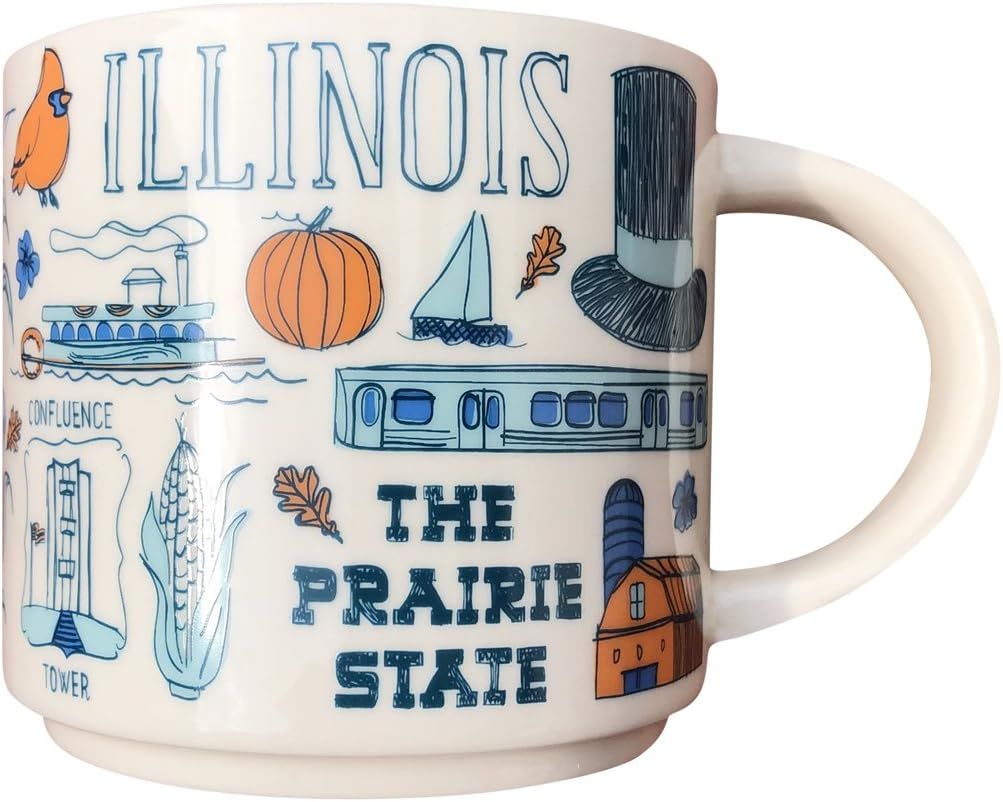 Coffee Starbucks Been There Series Collectible Coffee Mug (Illinois),14 Ounce | 3165208-VQ