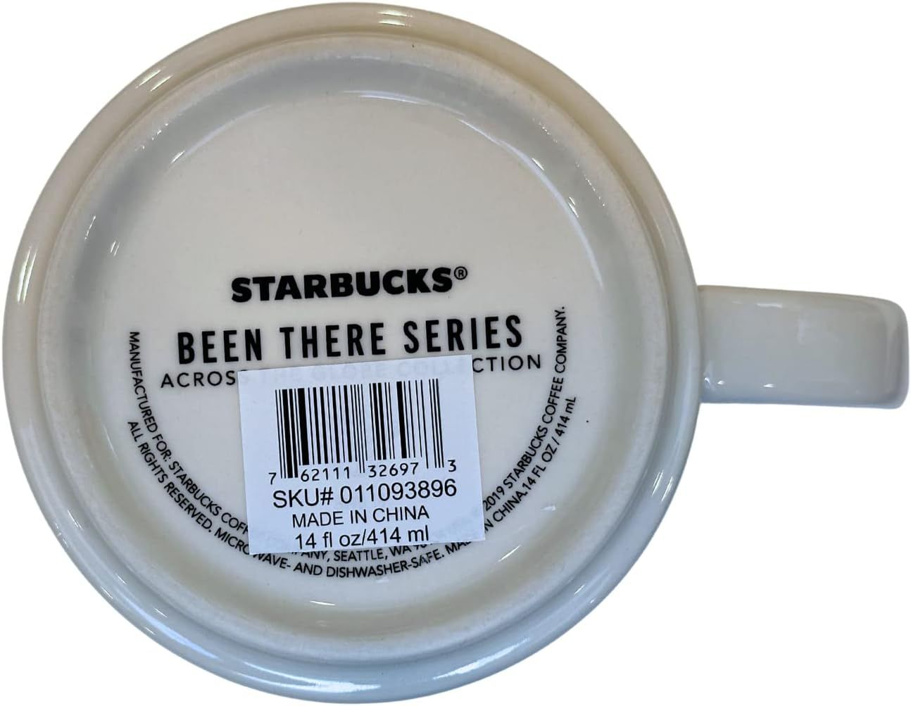 Coffee Starbucks Been There Series Delaware Ceramic Coffee Mug, 14 Oz | 2694018-RW