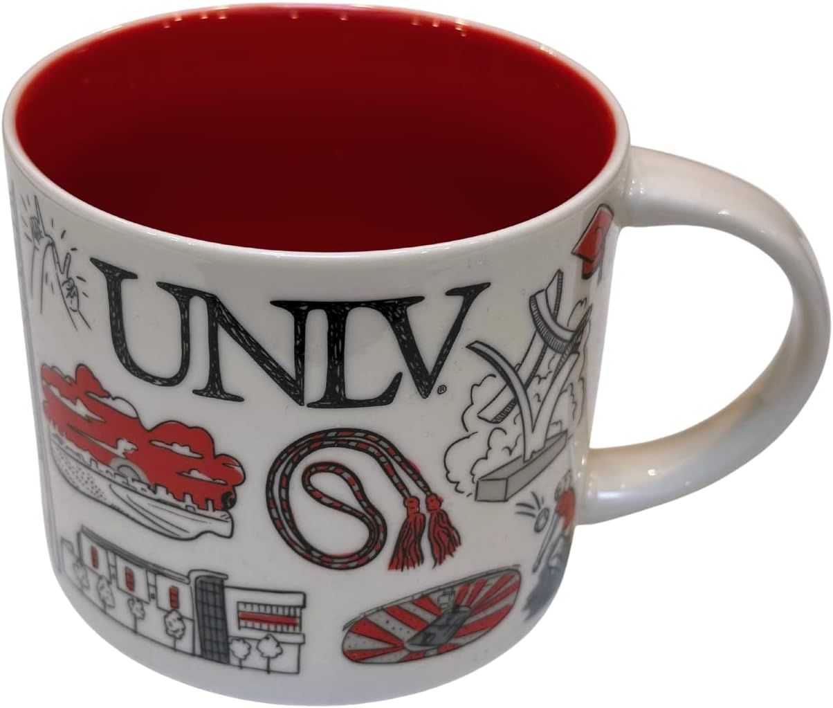 Coffee Starbucks Been There Series University Of Nevada, Las Vegas Ceramic Coffee Mug,14 Oz | 4970682-MB