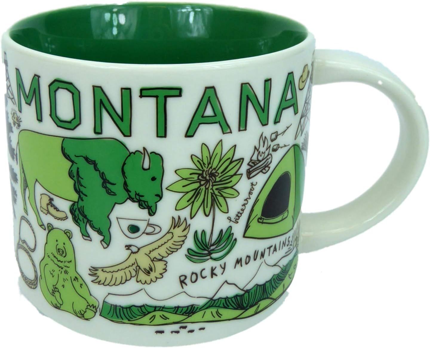 Coffee Starbucks Montana Been There Series Across The Globe Collection Coffee Mug 14 Ounce | 1076893-UN