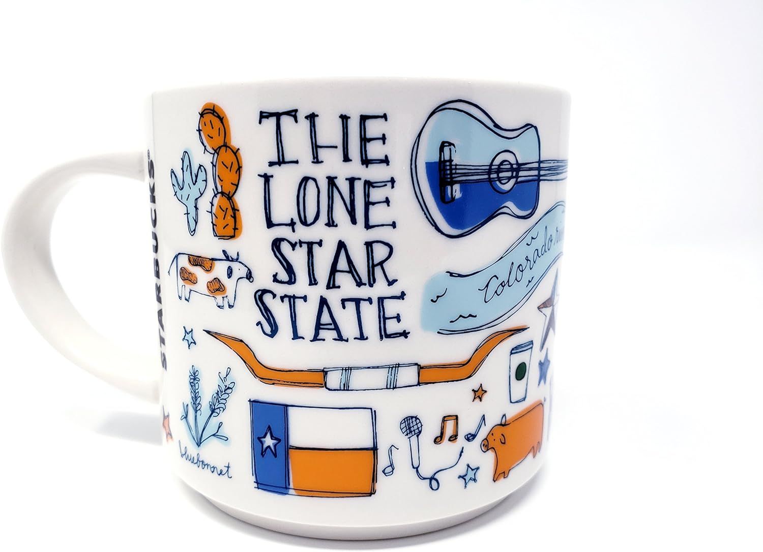 Coffee Starbucks Texas Coffee Mug, Been There Series Across The Globe Collection, 14 Ounces | 3410872-QP