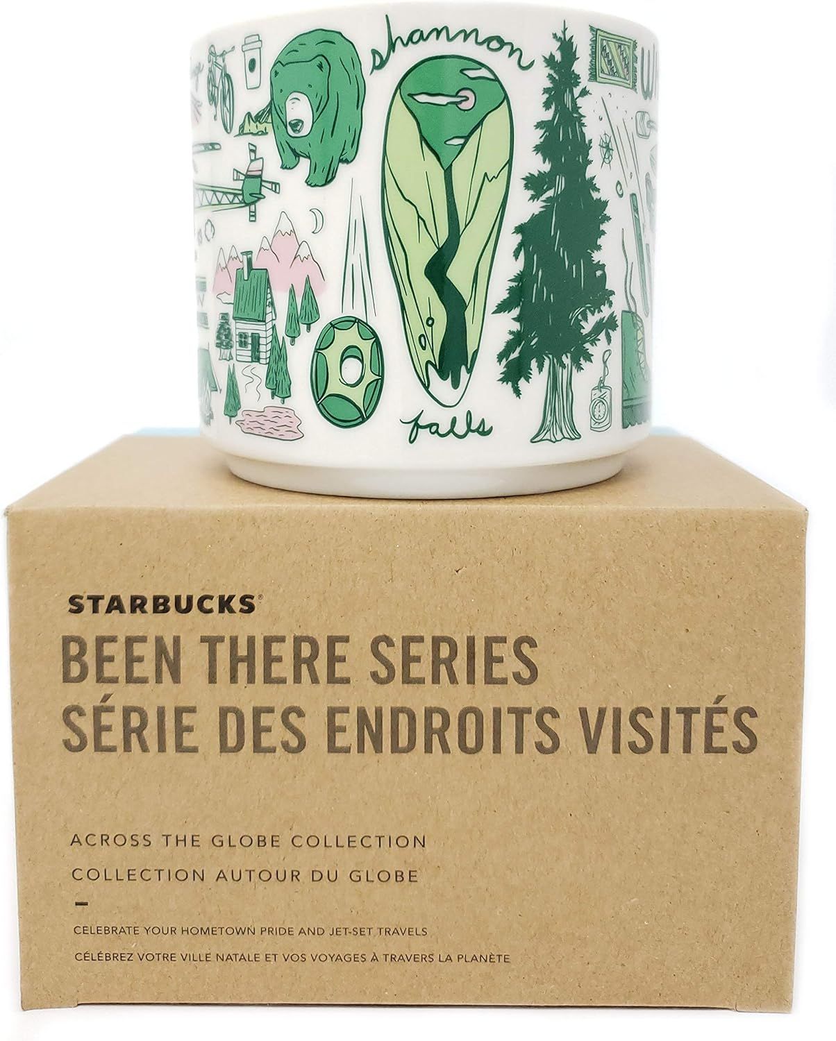 Green Starbucks Been There Series - Whistler, British Columbia Bc, Canada, 14 Fl Oz | 3026489-JG