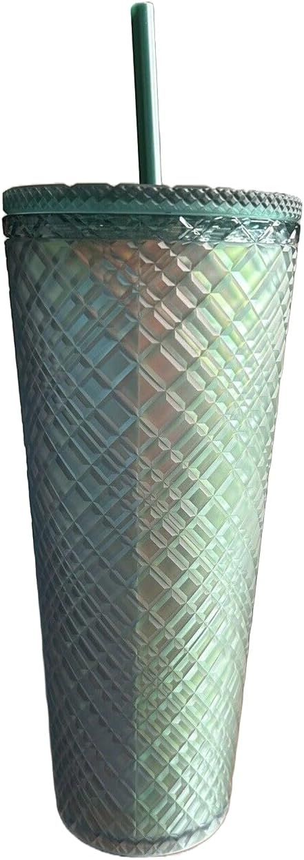 Green Starbucks Green Jeweled Venti Tumbler Insulated Cold Cup 24 Oz | 1395086-GT