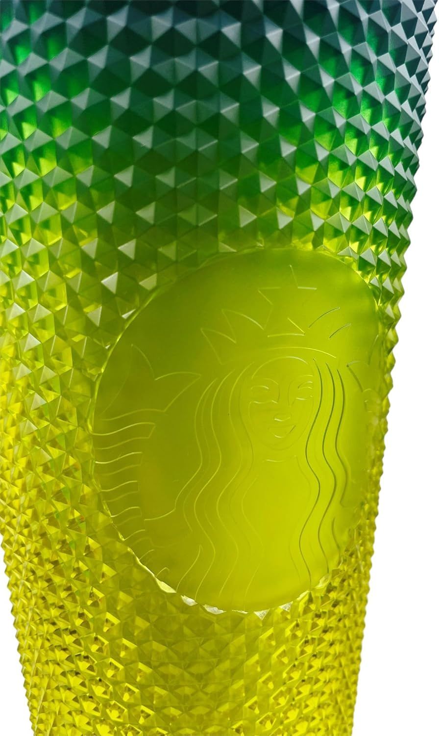 Green Yellow Starbucks 2023 Ombre Green Lemon Yellow Studded Tumbler, 24 Oz, Venti | 7239854-AY