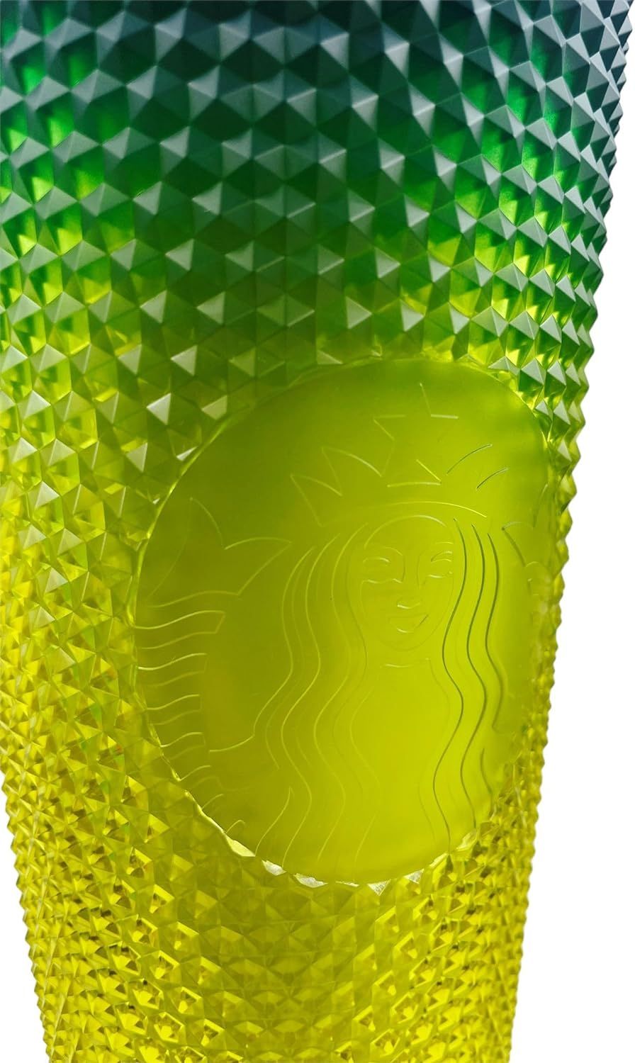 Green Yellow Starbucks 2023 Ombre Green Lemon Yellow Studded Tumbler, 24 Oz, Venti | 9682034-WT