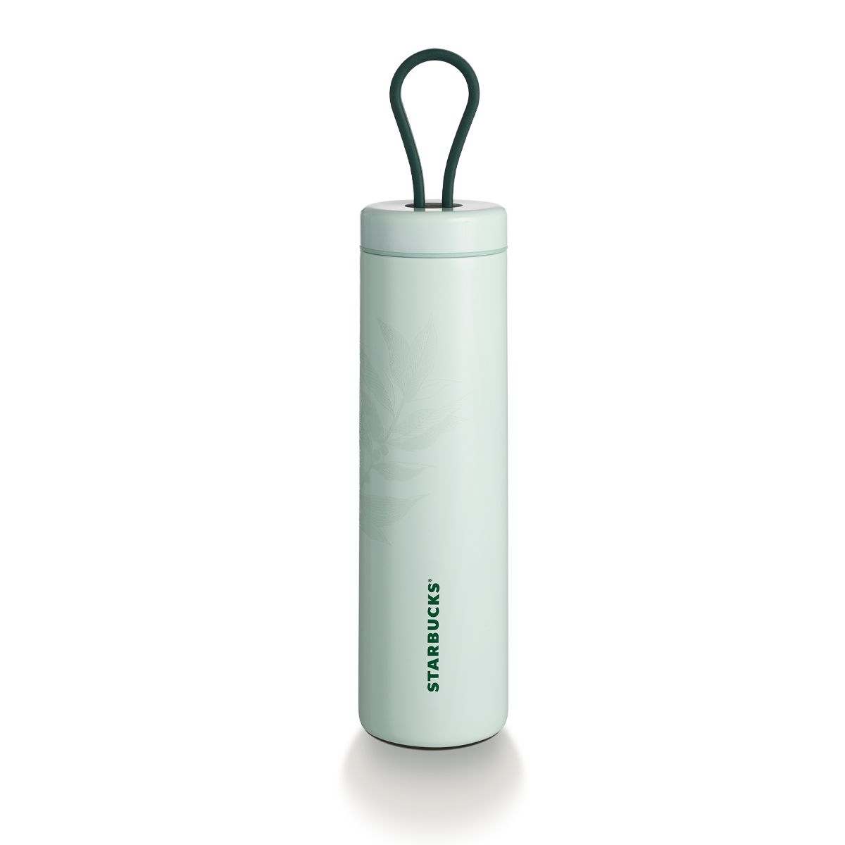 Grey Mint Coffee Starbucks Stainless Steel Mint Coffee Leaf Water Bottle 12oz | 0493751-DM